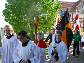 Feierlicher Gründungsgottesdienst der Pfarrei St. Heimerad (Foto: Karl-Franz Thiede)